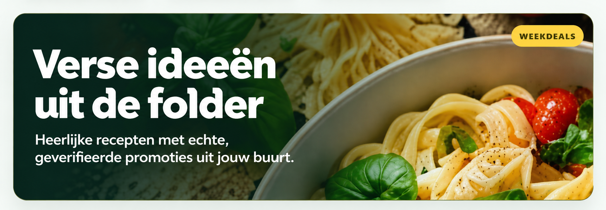 Verse ideeën uit de folder